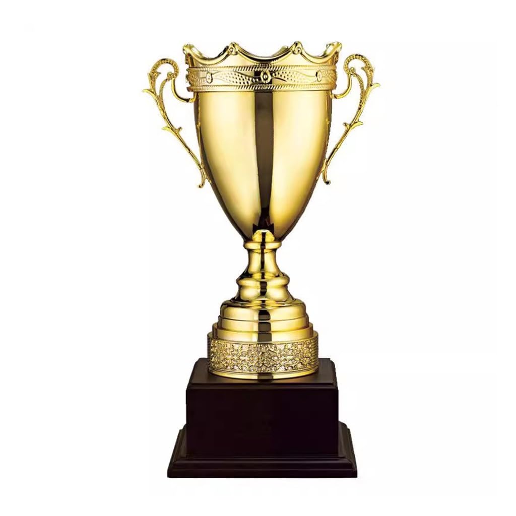 Oversized Champion Trophy Gold, Silver and Bronze Trophy for
